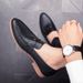 Euro Step Summer Brogue Tassel Men's British Style Business Casual Leather Mens Shoes_vogvips.com