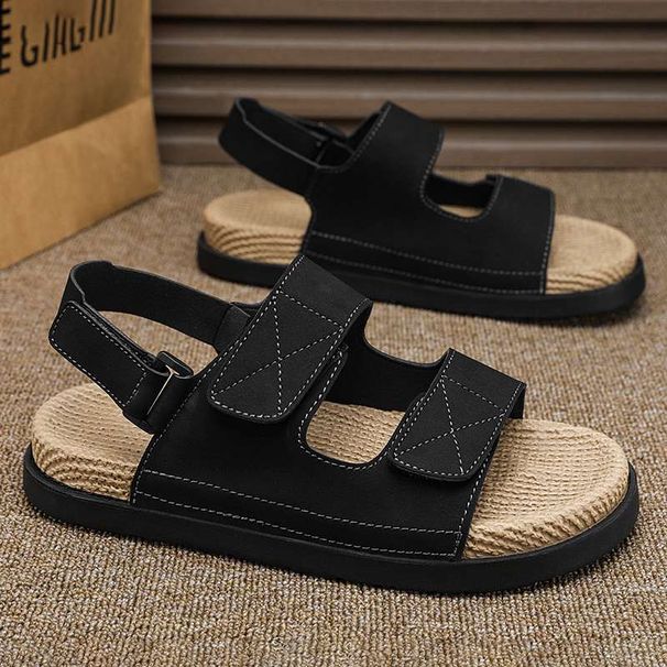 Summer Outdoor Non-slip Anti-odor Beach Sports Thick Bottom Soft Bottom Comfortable Men's Sandals_vogvips.com