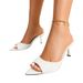 European And American Style Stiletto Open-toe 2026 Summer New Solid Color High-heeled Slippers, Height-increasing Casual_vogvips.com