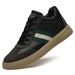 Fleece Shoes Men's Round Head Casual Men's Board Shoes Front Lace-up Flat Bottom Work Men's Shoes_vogvips.com