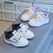 New Boys' Sports Shoes High Top Girls' Casual Board Shoes Soft Soled Baby Shoes_vogvips.com