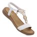 In Stock Z2927-1 New 2025 European And American Style Women's Retro Buckle Woven Fashion Casual Beaded Beach Sandals_vogvips.com