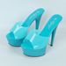 Women's Shoes Waterproof Table Fish Mouth Lady Super High Heels_vogvips.com
