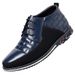Suitable For All Seasons Maiden 9908 9909 Mid-High Top Lace-Up Slip-On Men's Sports Casual Shoes_vogvips.com