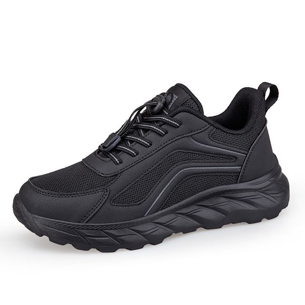 Spring And Autumn Unisex Outdoor Walking Low-top Mesh Surface Parent Sports Non-slip Elderly Running Shoes Wholesale_vogvips.com