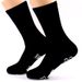 All-cotton mid-tube socks Creative socks sole letter non-slip adhesive floor socks casual socks_vogvips.com