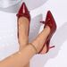 2025 Winter New Pointed Toe Closed-Toe Elastic Band Backless High-Heel Pumps, Direct Sale From Manufacturer, Foreign_vogvips.com