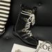 Li Xiaoli Recommended Flat Inner Height Increasing Martin For Women 2025 New Boxing Suede Leather Lace-up Short German_vogvips.com