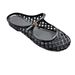 Closed-Toe Half Slippers For Women, Spring And Summer, Outdoor Wear, Hollow Breathable Solid Color Flat Slippers, Casual Single Shoes, Beach Lazy Shoes_vogvips.com