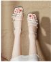Rhinestone Women, Summer Square Toe High Heels For Outer Wear, Fashionable And Elegant, Chunky Heel, Fairy Style_vogvips.com