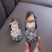 Baby Girl Girl Girl Princess Diamond Single Shoe Shoes Dance Show Shoes_vogvips.com