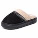 Shoes Winter Fleece Lined Thickened New Cross-Border Large Size Versatile Women's Short Boots Slip-On Cotton Slippers_vogvips.com