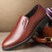 New Low Top Casual Men's British Pointed Leather Business Dress Single Shoes For Men_vogvips.com