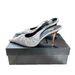 Top Quality Yangshulin 2025 New Korean Style Silver Women's Summer Flat Pointed Toe Pleated Mule Sandals High Heel_vogvips.com
