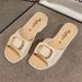 Women's New Versatile Fashion Summer Outdoor Sandals Non-Slip Korean Style Wear-Resistant Thick Sole Hot-Selling_vogvips.com