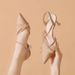 High Sandals For Women 2025 Summer New Style Girl Rhinestone Pointed Toe Shallow Mouth Mesh Women's Fashion Versatile_vogvips.com