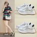 Ins Korean Style New Dad Shoes For Women 2025 Summer Student Sports Casual Mesh Breathable Height Increasing XFK858-1_vogvips.com