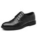 Men's Hollow Out Dress Shoes Wedding Leather Heightening Leather Shoes Business Casual Dress Men's Shoes Groom Wedding Shoes One Piece_vogvips.com