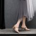 Summer New Women's Casual Square Toe Slingback Sandals With Chunky High Heels Fashionable Leather Shoes Wholesale_vogvips.com