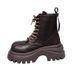 Guyun | Thick-Soled Martin Women 2025 New Autumn Winter British Style Single For Petite Height Increase Platform_vogvips.com