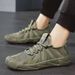 Men's Breathable Knit Slip-On Casual Shoes Lightweight Comfortable Everyday Wear, Sizes 39-44 Work Trendy Shoes Casual Breathable Versatile Mesh Shoes_vogvips.com