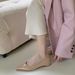 2025 Spring And Autumn Korean Style Fashionable Patent Leather Large Size High For Women, Non-Slip, Shallow Mouth,_vogvips.com