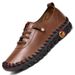 Handsewn Women's With Cow Tendons Soft Soles, Mother's Autumn And Winter Flat Sole Single Shoes, Casual Shoes_vogvips.com
