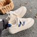 Spring And Autumn Versatile Casual 2025 New Niche Design German Training Wo's Shoes Korean Chic White Sneakers For_vogvips.com