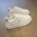 Women's Thick-Soled White Sneakers, Hollowed-Out And Breathable, 2026 Summer New Model, Versatile, Lightweight, Mesh,_vogvips.com