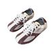TWTW Retro SGIRL Color-blocking Women's Sneakers 2026 New Versatile Flat Casual Outdoor Sports Shoes_vogvips.com