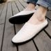 Driving One Foot, Four Seasons, Casual Half Slipp, Beach Trendy Men's Shoes, Fashionable And Ponalized Linen_vogvips.com