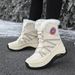 Winter New Thickened Long Hair And Velvet Women's High Top Cotton Shoes Women's Snow Boots Outdoor Large Shoes_vogvips.com