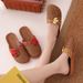 Summer Bamboo Woven Mat For Women, Linen Slippers For Home, Wooden Floor Couple Home Straw Mat, Indoor Cool Slippers For Men_vogvips.com