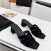 In-Stock French-Style Cross-Strap Sandals, Fairy Shoes, 2025 New Summer Elegant Black High-Heeled Sandals For Outdoor_vogvips.com