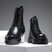 Men's Shoes 2025 Winter New Mid Length Workwear British Style Leather Boots Men's Plus Velvet Warm Cotton Boots_vogvips.com