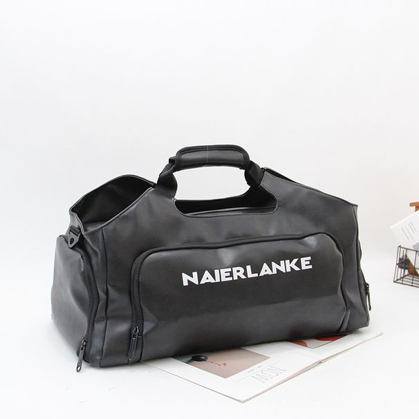 Dry Wet Separation Handbag Large Capacity Travel Korean Style Gym Business Trip Independent Shoe Compartment Carry-on_vogvips.com