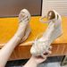 333-1 Wedge Super High Heels 10CM Waterproof Platform Thick Sole Jute Woven Thin Strap Peep Toe Sandals For Women Summer_vogvips.com