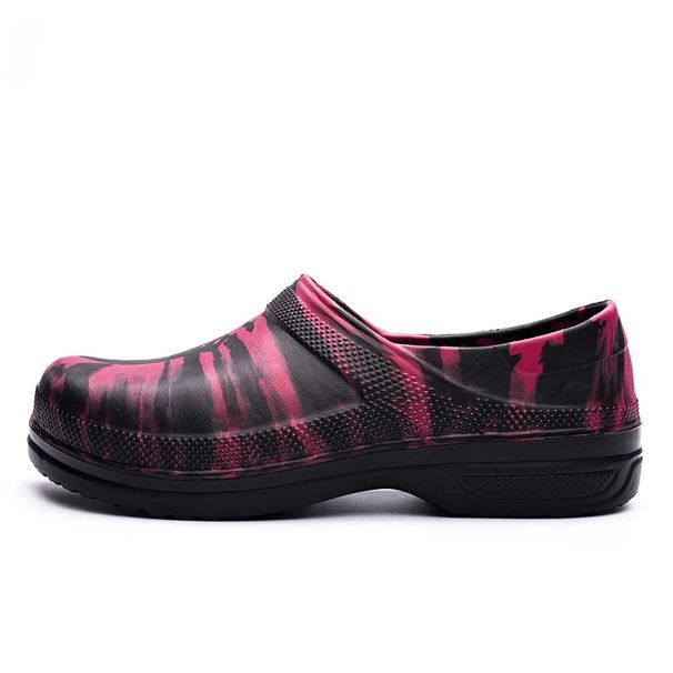 High Quality EVA Chef Non-slip Watepoof Oil-Poof Kitchen Cook Flat Woking Shoes Hotel Restauant Clogs Men_vogvips.com