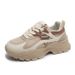 Dad's For Women New Autumn Korean Version Versatile Women's Thick Sole Height Increasing Breathable Sports Mesh_vogvips.com