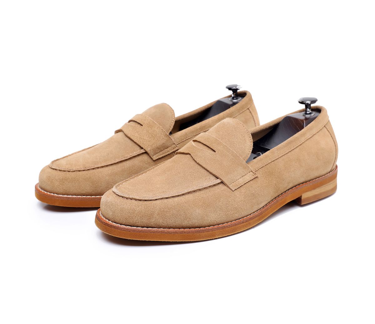 Men’s Shoes Large Size Spring New Retro Loafers Genuine Leather Handmade Casual Men's Shoes Cowhide Suede Slip On Men's Leather Shoes_vogvips.com