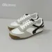 Okimoz Casual Running Sneaker Designer Shoes White Black Retro Suede Gym Sneakers Outdoor Sport Big Size_vogvips.com
