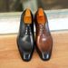 Wood Grain Fashion Do Old Square Toe Leather Shoes For Men Leather Shoes_vogvips.com