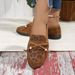 Women's Plus Size Slip-On Loafers Leopard Print Flat Bottom With Bow Beaded Retro Style Shoes For Autumn_vogvips.com
