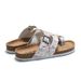 RuiZu 2025 Summer New Cork Slippers For Women Casual Student Beach Sandals Water Pine Tide_vogvips.com