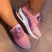 Womens Trainers Mesh Foam Comfy Slip On Shoes For Walking Fitness Gym_vogvips.com