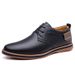 Cross-border Prince Large Size 48, Popular Leather Shoes, Fashionable Business Casual Hand-Stitched Chelsea Men's Shoes_vogvips.com