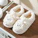 for Women And Men, Cute Cartoon Couple Style, Girly Little Sheep Design, Winter Indoor Home Soft Sole Plush Cotton_vogvips.com