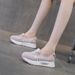 Genuine Leather Shallow Mouth Single For Women 2025 Autumn New Dad Internet Celebrity Hot Style Casual Fashion Thick_vogvips.com