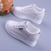 New Spring, Summer, Autumn, Four Seasons Dad Swinging Korean Edition Interior Height Increasing White Breathable Sports_vogvips.com