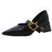 French Small Fragrant Style Pointed Head Thick Heel Single Shoes Women's Beige Word With Medium Heel High Heels Are Not Tired_vogvips.com